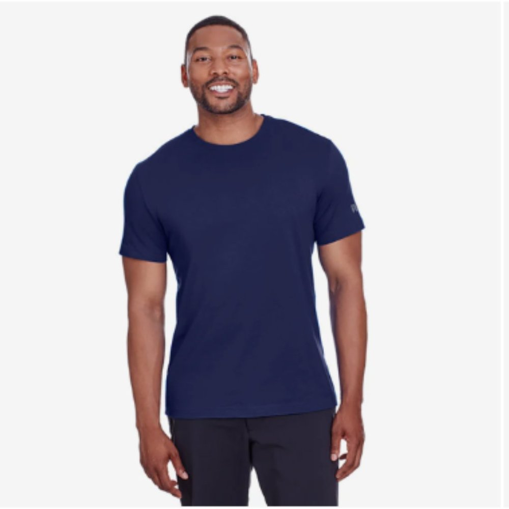PUMA - Essentials Short Sleeve Tee - Navy Blue - Picture 1 of 5